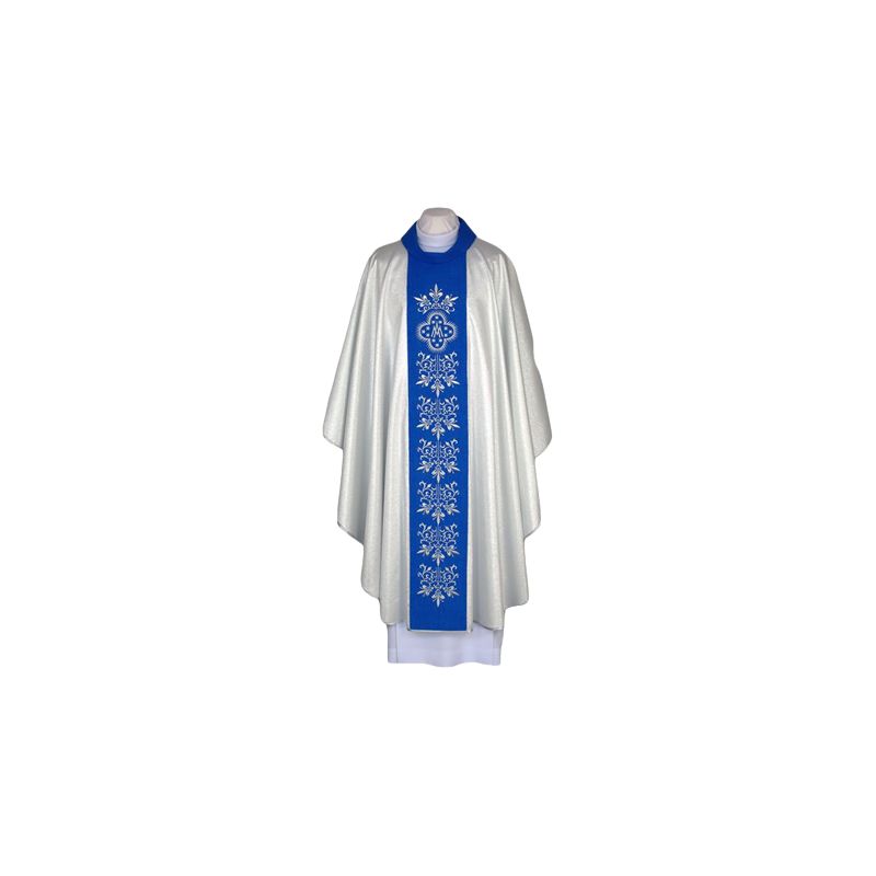 Ornat haftowany wzór maryjny  (83) - Ornaty Maryjne - Ornat haftowany wzór maryjny (83)