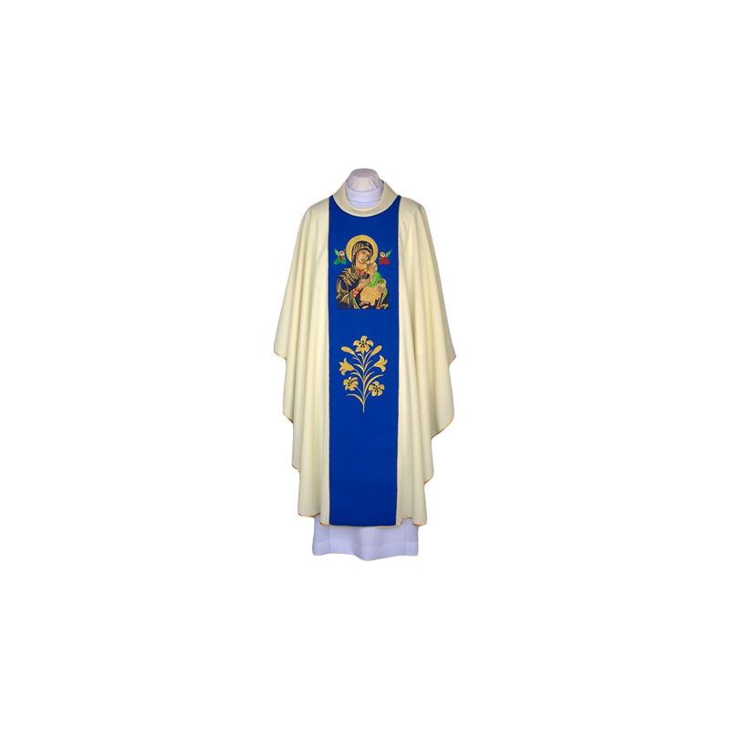 Ornat Maryjny z wizerunkiem MB Nieustającej Pomocy (132) - Ornaty Maryjne - Ornat Maryjny z wizerunkiem MB Nieustającej Pomocy (132)
