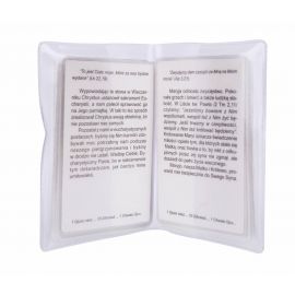 Tajemnice różańcowe laminowane w okładce - RÓŻAŃCE, KORONKI, TAJEMNICE RÓŻAŃCOWE - zdjęcie 2 - Tajemnice różańcowe laminowane w okładce