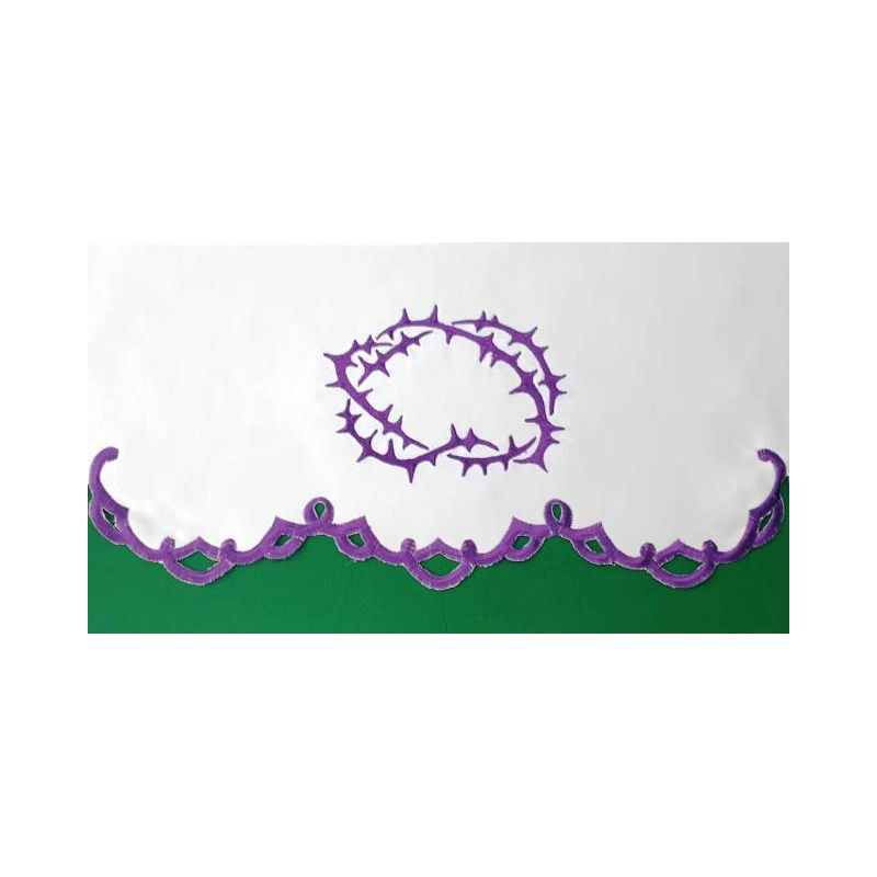Obrus na Wielki Post - wzór eucharystyczny (231) - OBRUSY OŁTARZOWE - Obrus na Wielki Post - wzór eucharystyczny (231)