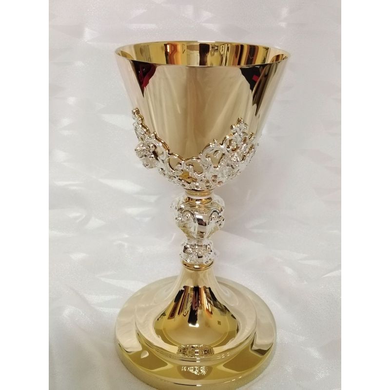 Kielich mszalny, nodus aniołki - 21 cm (7D) - KIELICHY MSZALNE - Kielich mszalny, nodus aniołki - 21 cm (7D)