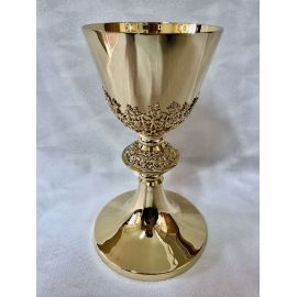 Kielich mszalny, azur złoty - 21 cm (8D) - KIELICHY MSZALNE