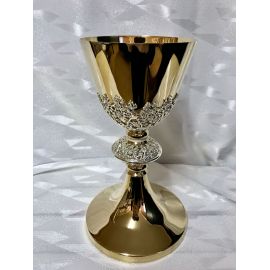 Kielich mszalny, ażur srebrny - 21 cm (9D) - KIELICHY MSZALNE