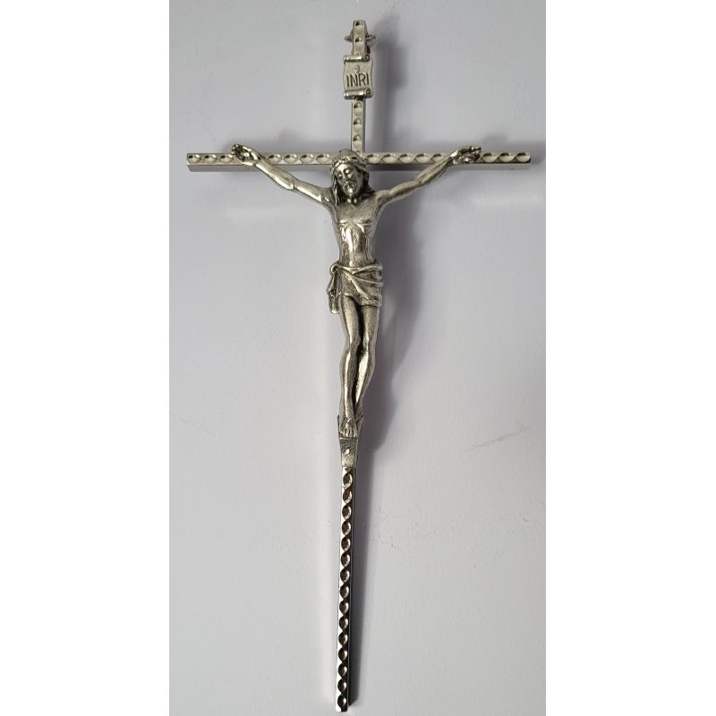 Krzyż wiszący na scanię, duży -13x25 cm - KRZYŻE, KRZYŻYKI - Krzyż wiszący na scanię, duży -13x25 cm