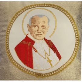 Poduszka na procesję - Jan Paweł II - Poduszki procesyjne - zdjęcie 2 - Poduszka na procesję - Jan Paweł II