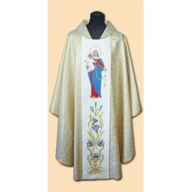 Ornat haftowany MB Różańcowa - Ornaty Maryjne