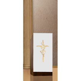Lektorium/welon haftowany na ambonę IHS (H26) - LEKTORIA - zdjęcie 3 - Lektorium/welon haftowany na ambonę IHS (H26)
