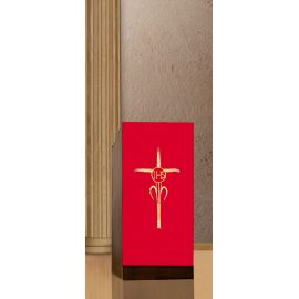 Lektorium/welon haftowany na ambonę IHS (H26) - LEKTORIA - zdjęcie 4 - Lektorium/welon haftowany na ambonę IHS (H26)