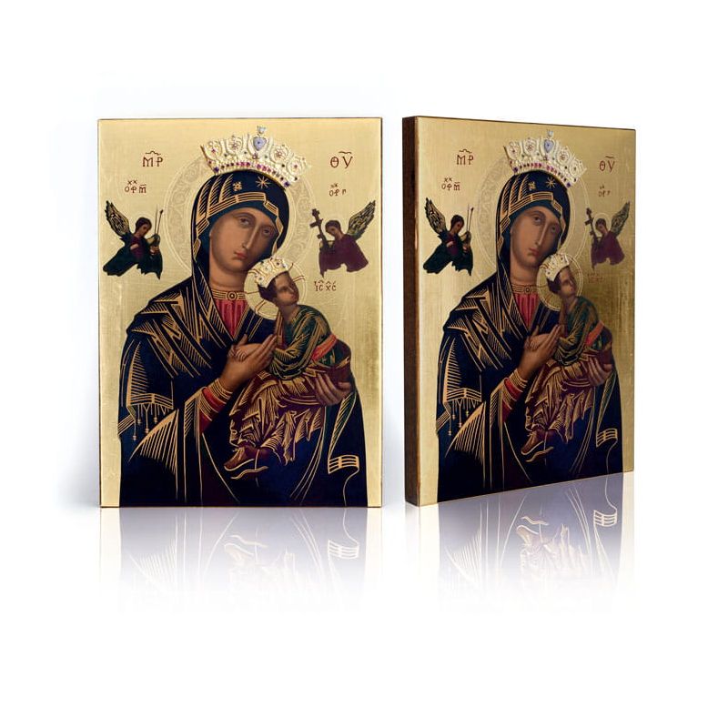 Ikona Matka Boża Nieustającej Pomocy (1) - Matka Boża - Ikona Matka Boża Nieustającej Pomocy (1)