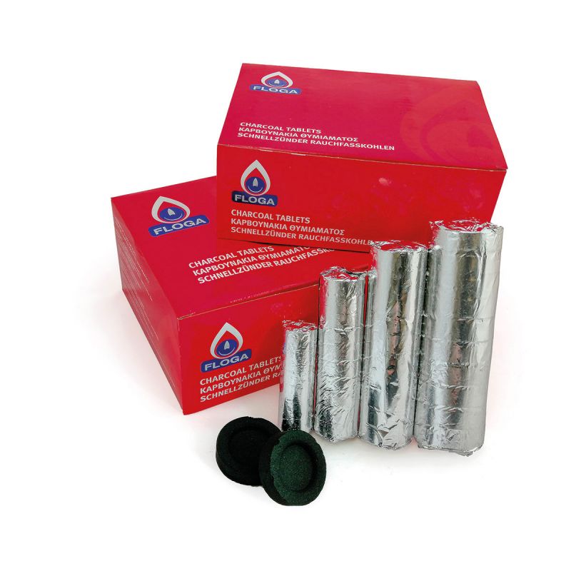 Węgielki trybularzowe 33 mm (10 sztuk) - KADZIDŁA, WĘGIELKI - Węgielki trybularzowe 33 mm (10 sztuk)