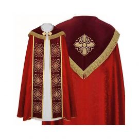 Kapa haftowana - kolory liturgiczne (12) - KAPY LITURGICZNE - zdjęcie 4 - Kapa haftowana - kolory liturgiczne (12)