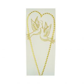 Stuła ślubna haftowana (2) - EUCHARYSTYCZNE - zdjęcie 2 - Stuła ślubna haftowana (2)