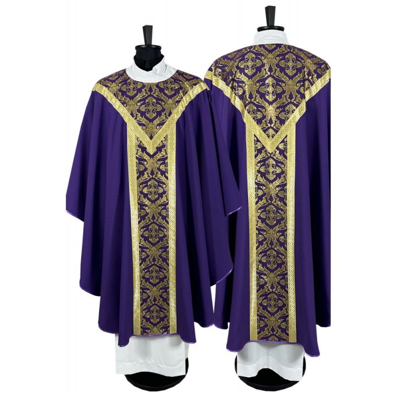 Ornat Semi-Gotycki - kolory liturgiczne (41) - Ornaty Semi Gotyckie - Ornat Semi-Gotycki - kolory liturgiczne (41)