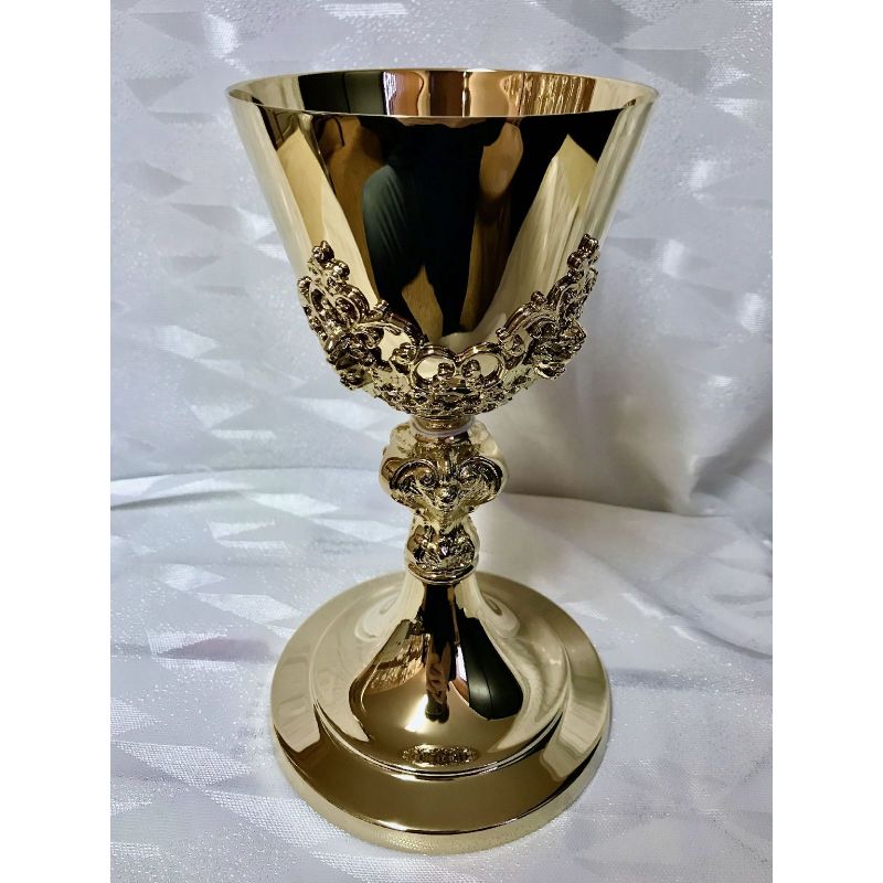 Kielich mszalny, Aniołki - 21 cm (13D) - KIELICHY MSZALNE - Kielich mszalny, Aniołki - 21 cm (13D)