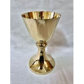 Kielich mszalny, pozłacany, polerowany - 18 cm (42D) - KIELICHY MSZALNE