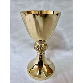 Kielich mszalny, pozłacany, polerowany - 20 cm (44D) - KIELICHY MSZALNE
