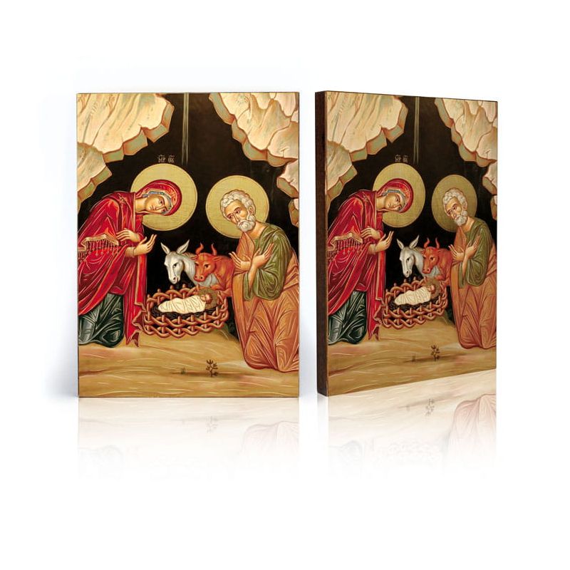 Ikona religijna Boże Narodzenie - Święta Rodzina (7) - Święta rodzina - Ikona religijna Boże Narodzenie - Święta Rodzina (7)