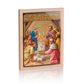 Ikona religijna Boże Narodzenie - Święta Rodzina (8) - Święta rodzina - zdjęcie 2 - Ikona religijna Boże Narodzenie - Święta Rodzina (8)