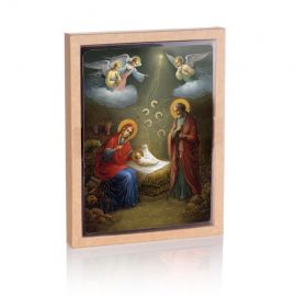 Ikona religijna Boże Narodzenie - Święta Rodzina (9) - Święta rodzina - zdjęcie 2 - Ikona religijna Boże Narodzenie - Święta Rodzina (9)