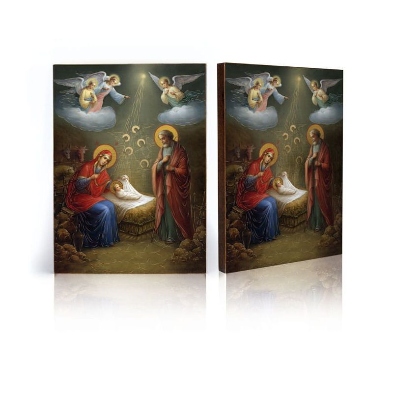 Ikona religijna Boże Narodzenie - Święta Rodzina (9) - Święta rodzina - Ikona religijna Boże Narodzenie - Święta Rodzina (9)
