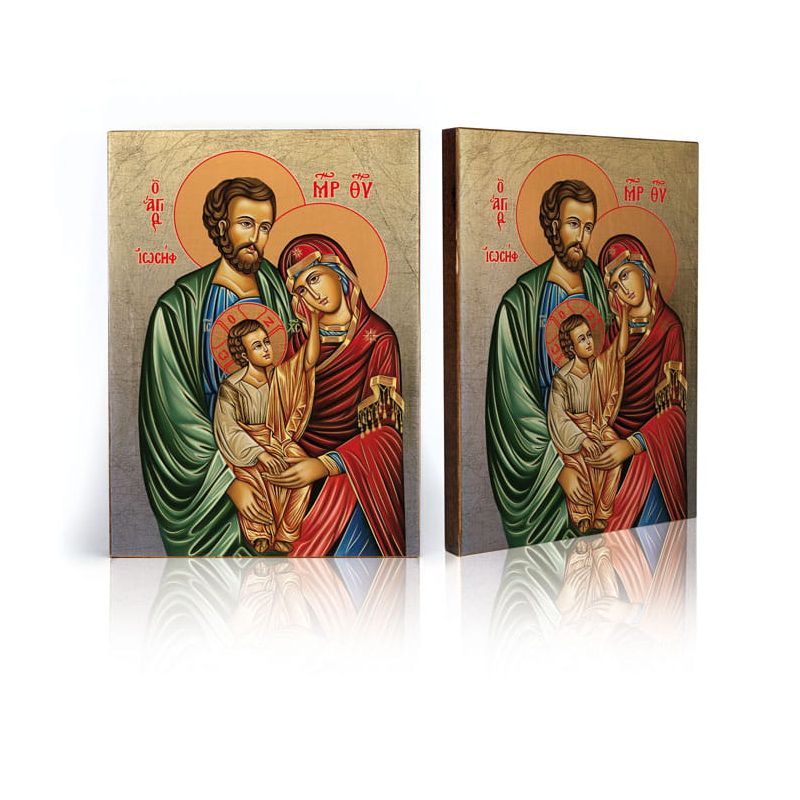 Ikona religijna Święta Rodzina (10) - Święta rodzina - Ikona religijna Święta Rodzina (10)