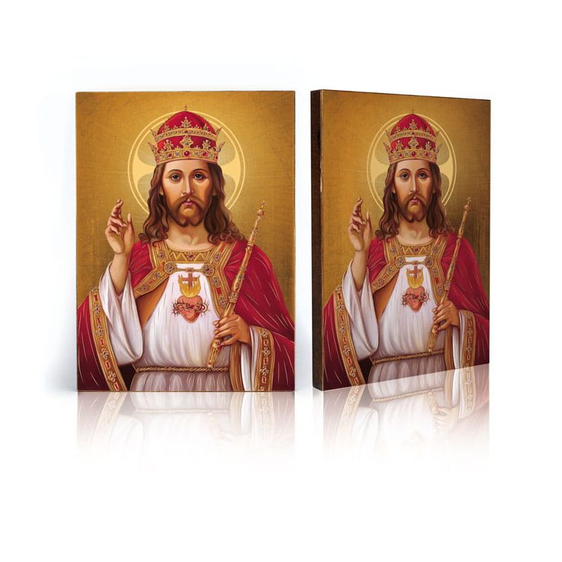 Ikona religijna Chrystus Król - Jezus Chrystus - Ikona religijna Chrystus Król