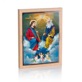 Ikona religijna Trójca Święta (3) - Jezus Chrystus - zdjęcie 2 - Ikona religijna Trójca Święta (3)