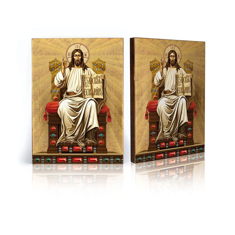 Ikona religijna Jezus Chrystus Pantokrator (8) - Jezus Chrystus - Ikona religijna Jezus Chrystus Pantokrator (8)