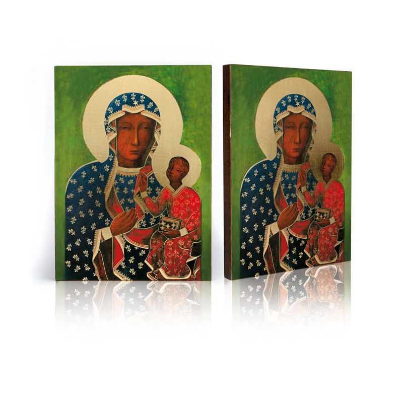 Ikona religijna Matka Boża Częstochowska Wędrująca (3) - Matka Boża - Ikona religijna Matka Boża Częstochowska Wędrująca (3)