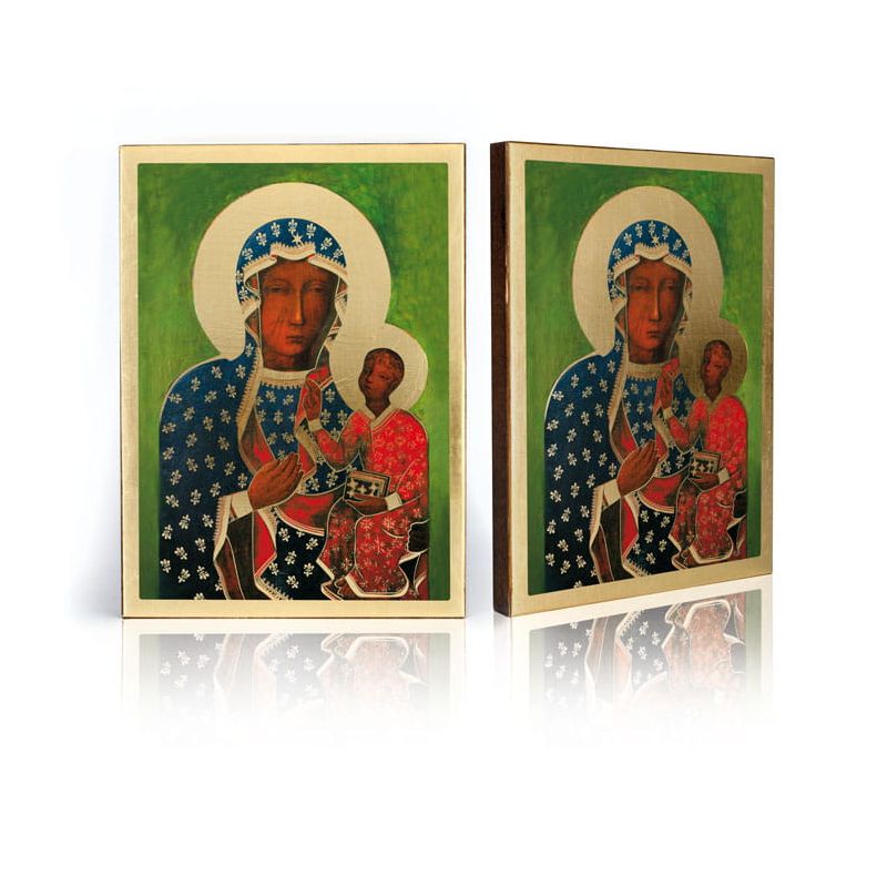 Ikona religijna Matka Boża Częstochowska Wędrująca (4) - Matka Boża - Ikona religijna Matka Boża Częstochowska Wędrująca (4)