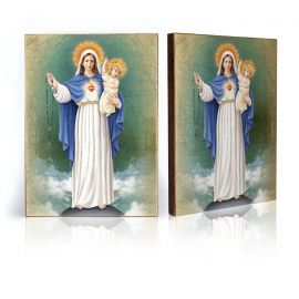 Ikona religijna Matka Boża Różańcowa (1) - Matka Boża