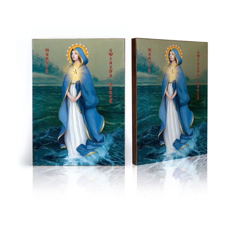 Ikona religijna Maryja Gwiazda Morza - STELLA-MARIS - Matka Boża - Ikona religijna Maryja Gwiazda Morza - STELLA-MARIS
