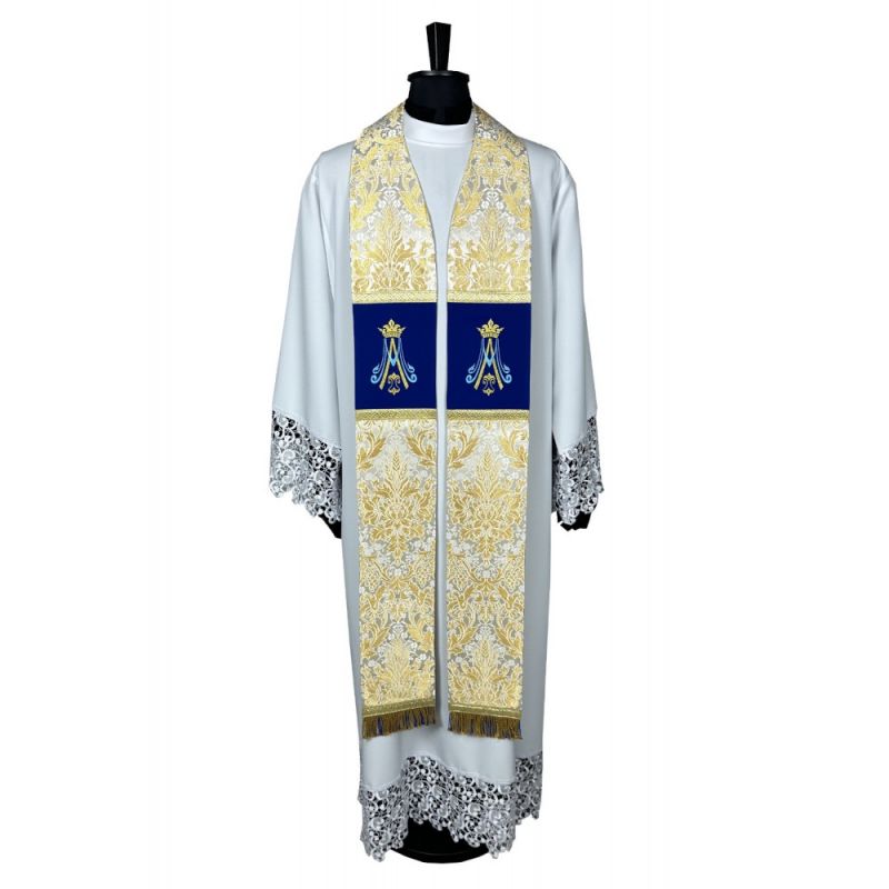 Stuła kapłańska maryjna (11K) - EUCHARYSTYCZNE - Stuła kapłańska maryjna (11K)