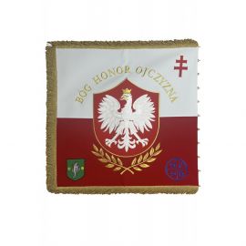 Sztandar haftowany (34K) - CHORĄGWIE, SZTANDARY - zdjęcie 3 - Sztandar haftowany (34K)