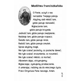 Obrazek religijny Święty Franciszek - OBRAZY RELIGIJNE - zdjęcie 2 - Obrazek religijny Święty Franciszek