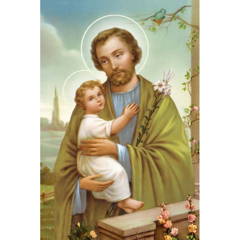 Obrazek religijny - Święty Józef - DEWOCJONALIA - Obrazek religijny - Święty Józef