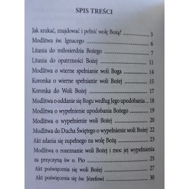 Modlitwy o pełnienie Woli Bożej - MODLITEWNIKI - zdjęcie 2 - Modlitwy o pełnienie Woli Bożej