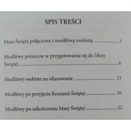 Msza Święta - modlitwy osobiste, modlitewnik - MODLITEWNIKI - zdjęcie 2 - Msza Święta - modlitwy osobiste, modlitewnik