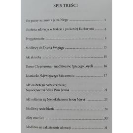 Osobista adoracja Najświętszego Sakramentu - modlitewnik - MODLITEWNIKI - zdjęcie 2 - Osobista adoracja Najświętszego Sakramentu - modlitewnik