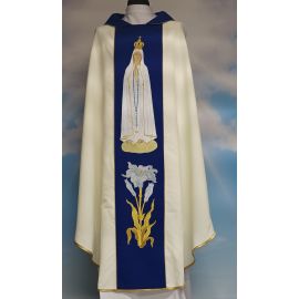 Ornat maryjny Matka Boża Fatimska (M-15) - Ornaty Maryjne - zdjęcie 4 - Ornat maryjny Matka Boża Fatimska (M-15)