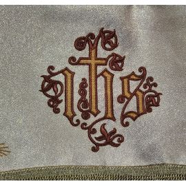 Baldachim złoty 140x170 z usztywnieniem (4) - BALDACHIMY - zdjęcie 6 - Baldachim złoty 140x170 z usztywnieniem