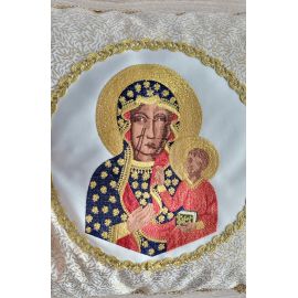 Poduszka na procesję MB Częstochowska - Poduszki procesyjne - zdjęcie 3 - Poduszka na procesję MB Częstochowska