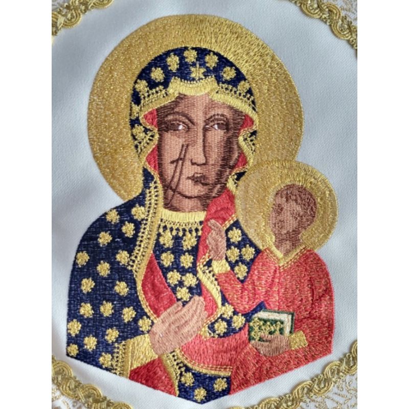 Poduszka na procesję MB Częstochowska - Poduszki procesyjne - Poduszka na procesję MB Częstochowska