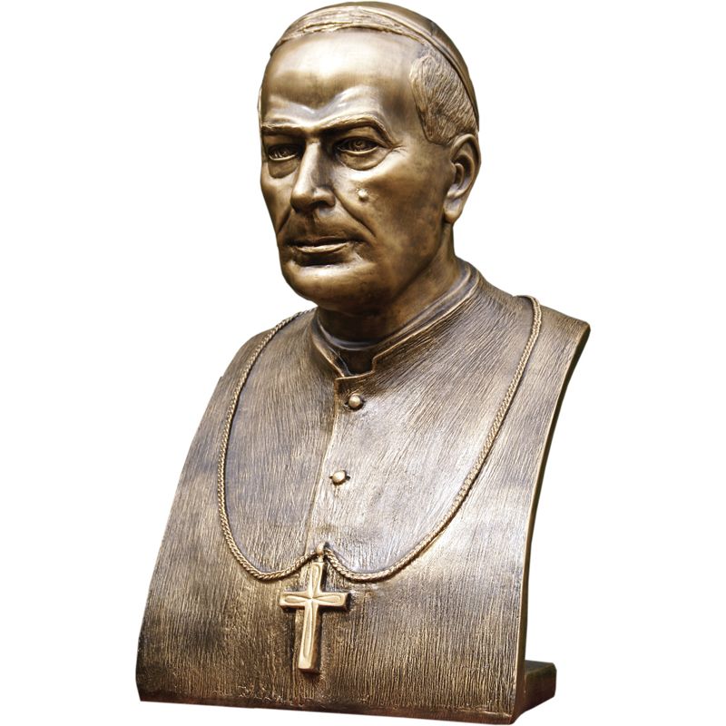 Popiersie Prymasa Polski Kard. Stefana Wyszyńskiego -73 cm - Święci - Popiersie Prymasa Polski Kard. Stefana Wyszyńskiego -73 cm