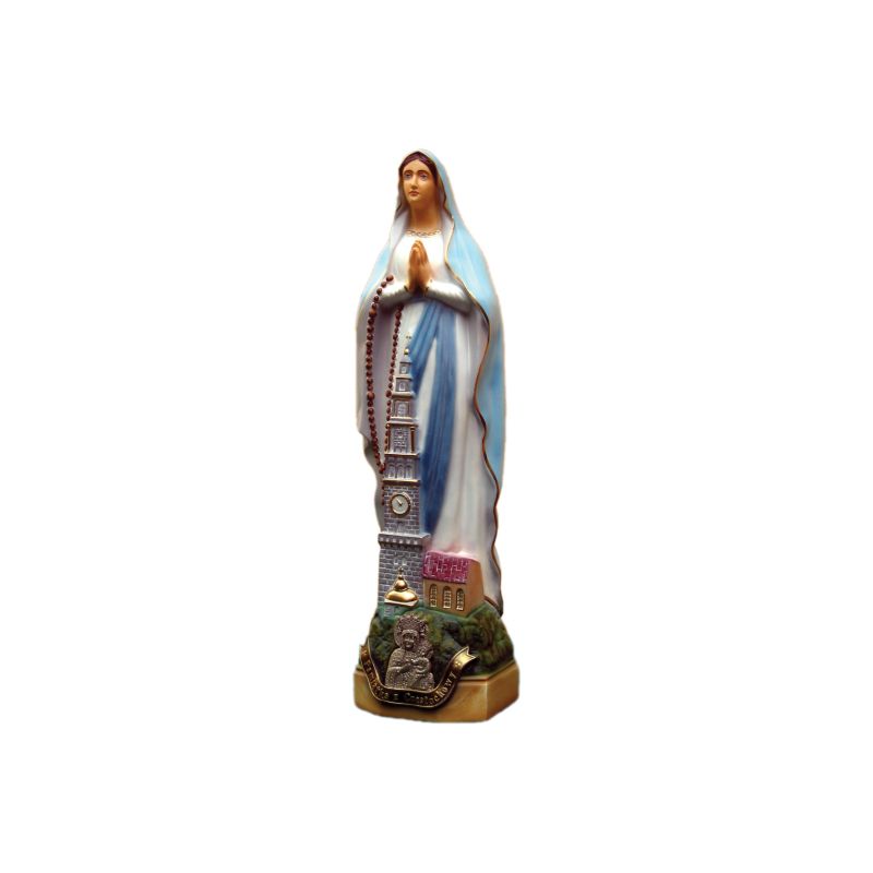Figura Matki Bożej pamiątka z Częstochowy - 55 cm - Matka Boża Niepokalana - Figura Matki Bożej pamiątka z Częstochowy - 55 cm