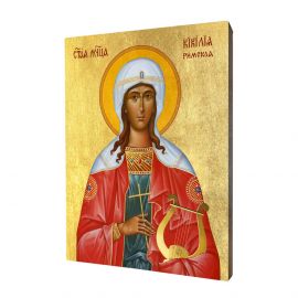 Ikona religijna święta Cecylia - Święci i Błogosławieni