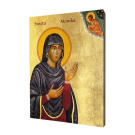 Ikona religijna święta Monika - Święci i Błogosławieni