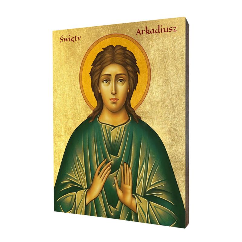 Ikona religijna święty Arkadiusz - Święci i Błogosławieni