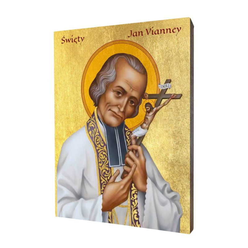 Ikona religijna święty Jan Vianney - Święci i Błogosławieni
