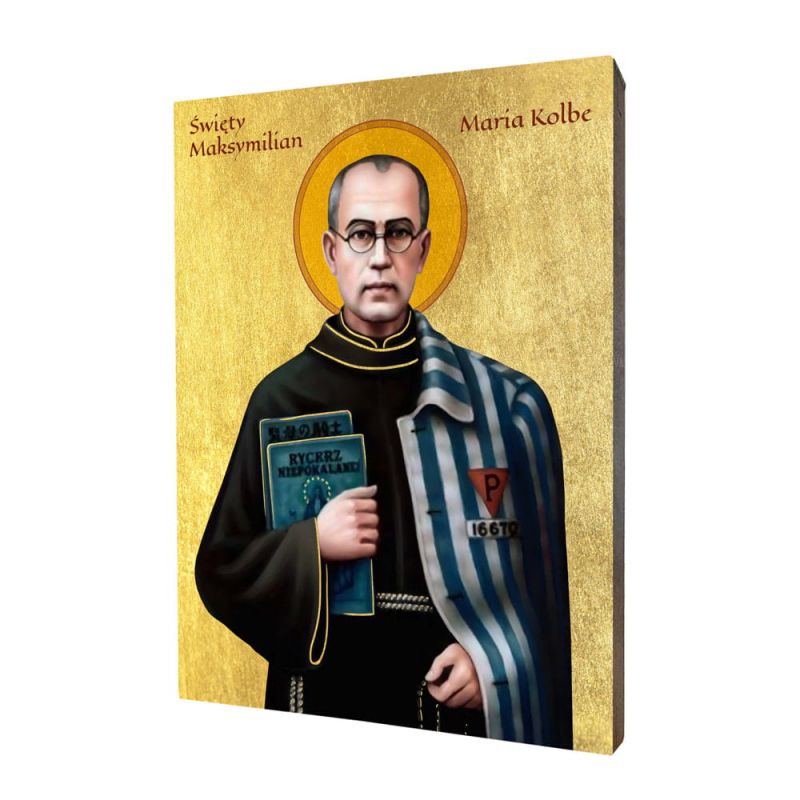 Ikona święty Maksymilian Maria Kolbe - Święci i Błogosławieni
